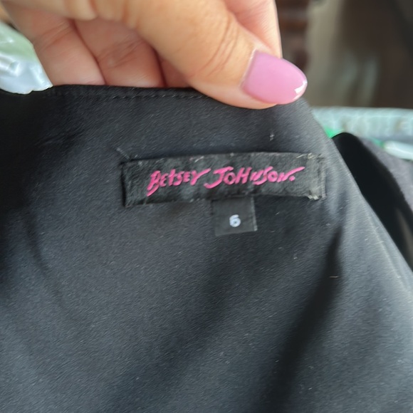 Betsey Johnson black dress - Picture 7 of 8